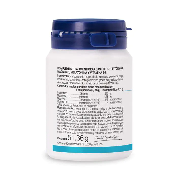 Triptófano con Melatonina + Magnesio y Vitamina B6 - Ana Maria La Justicia