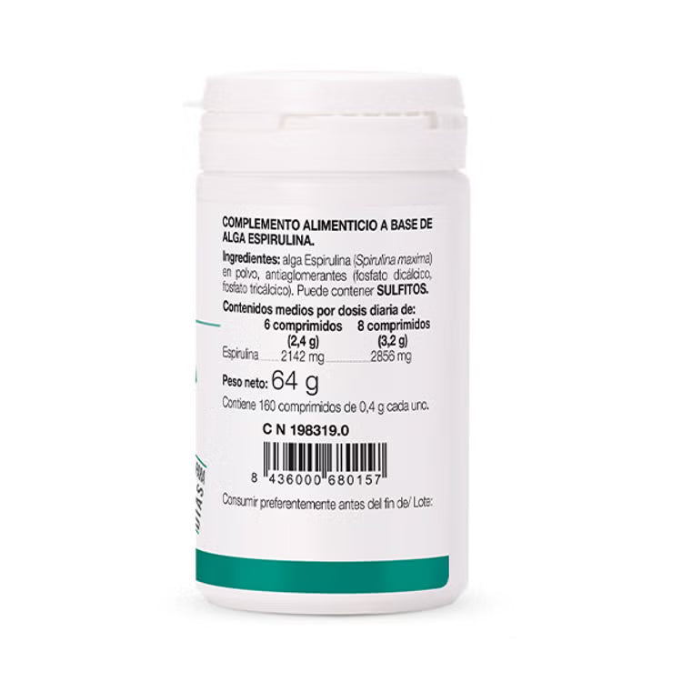 Espirulina 160 Comprimidos - Ana Maria La Justicia
