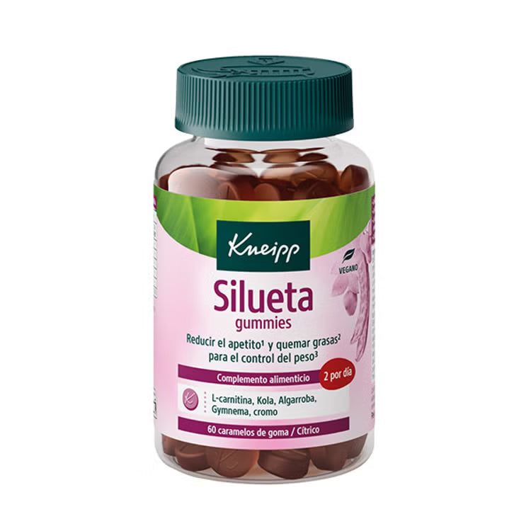 Gummies Silueta 60ud Sabor Cítrico - Kneipp