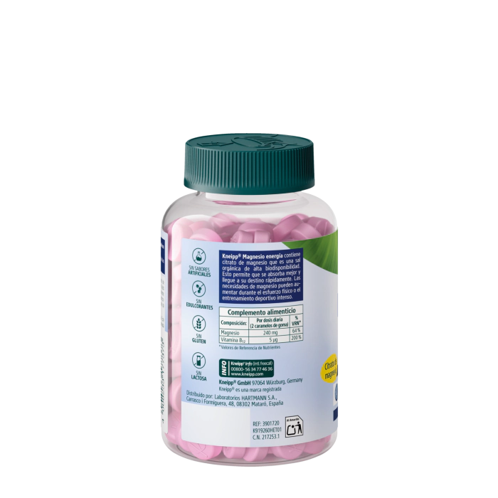 Magnesio Energía 60 Gominolas - Kneipp