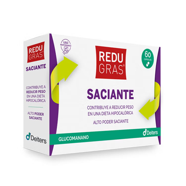 Redugras Saciante 60 Cápsulas - Deiters