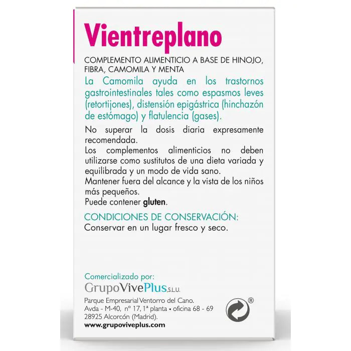 Vientreplano 40 Cápsulas - Vittalíssima+