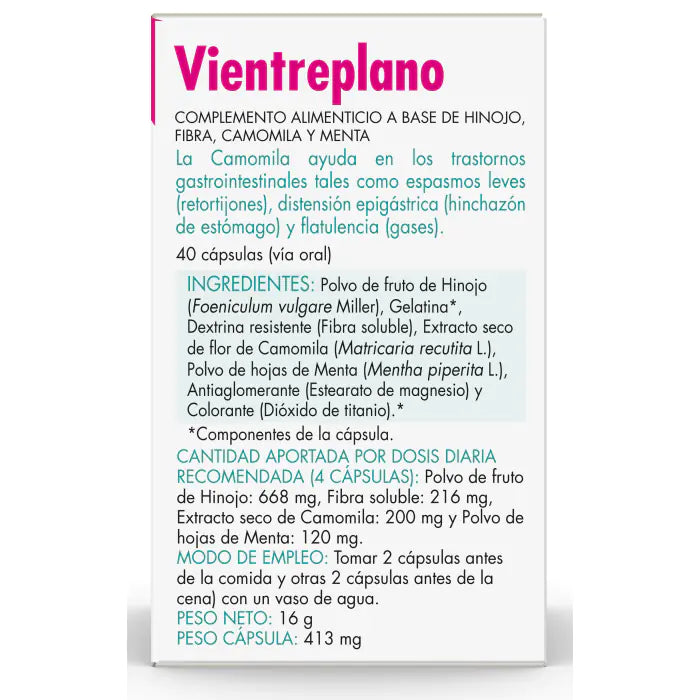 Vientreplano 40 Cápsulas - Vittalíssima+