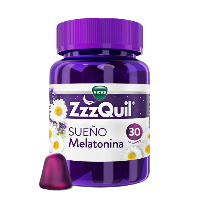 ZzzQuil Natura Gummies Melatonina 30 Gominolas - Frutos del Bosque