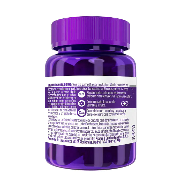 ZzzQuil Natura Gummies Melatonina 30 Gominolas - Frutos del Bosque