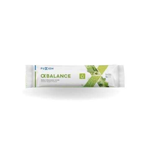 Alpha Balance | Jugo Verde Natural en Polvo con Espirulina, Chlorella y Zinc — 28 sticks