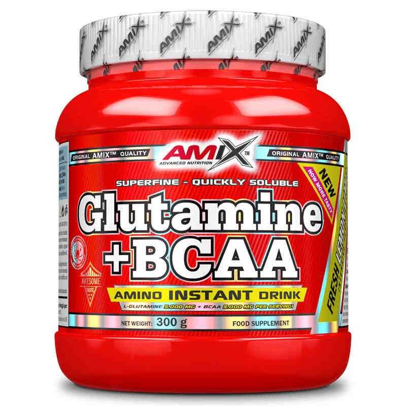 Glutamine + BCAA 300g Amix - Aminoácidos en Polvo
