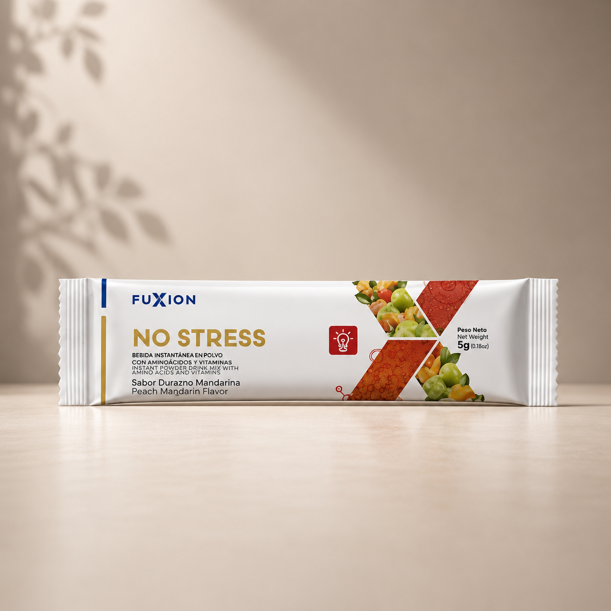 No Stress | Bebida Funcional con Ashwagandha, Triptófano y Vitaminas B — 28 sticks
