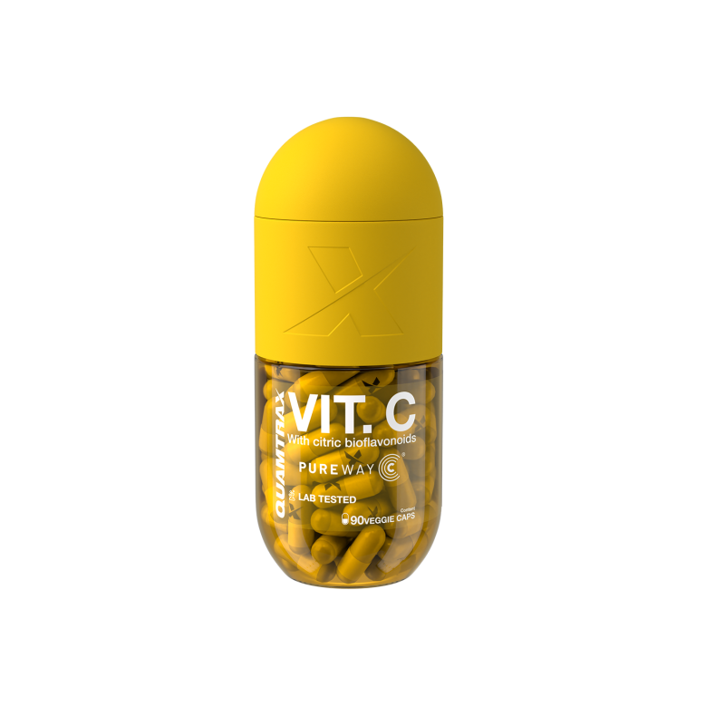 Quamtrax Vit. C 90 Cápsulas - Pure Way-C con Bioflavonoides