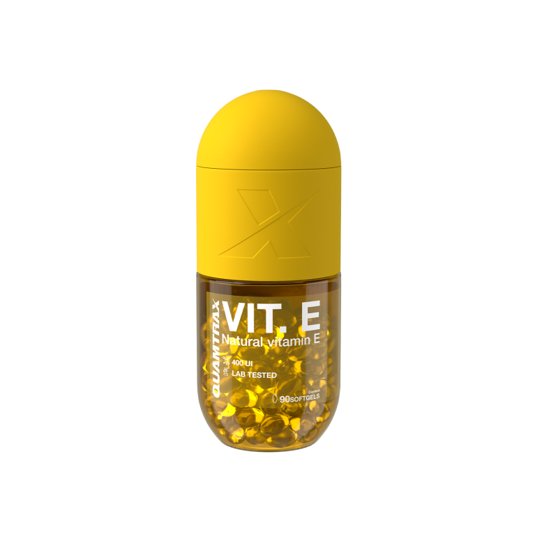 Quamtrax Vitamin E 90 Softgels - Vitamina E Natural 400 UI