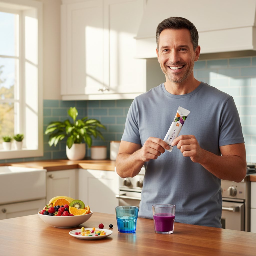 Vita Xtra T+ | Multivitamínico Completo con Vitaminas y Minerales — 28 sticks