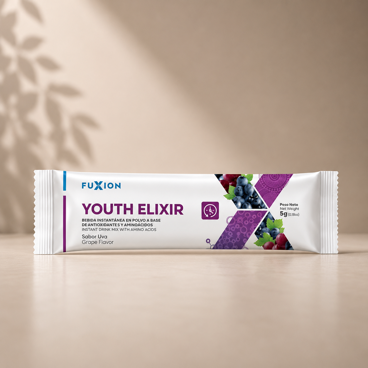 Youth Elixir | Colágeno Hidrolizado con Antioxidantes y Resveratrol — 28 sticks